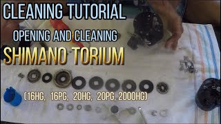 Maintenance  Cleaning Tutorials for Reel  Buhay dagat  Shimano Torium  Jigging [upl. by Aysan]