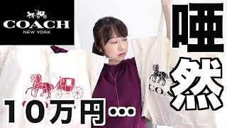 【福袋2022】総額10万円の福袋の中身が・・・【COACH】 [upl. by Ellora]