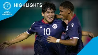 2022 Concacaf Under17 Championship Qualifiers  Match Day 1 Highlights [upl. by Viole]