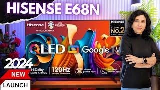 Hisense E68N QLED TV Unboxing amp Review  Is This The Best QLED TV 2024 [upl. by Copland]