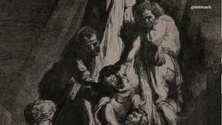 Rembrandts orignial etching quotThe Descent from the Crossquot [upl. by Dunlavy]