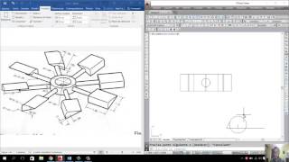 Video Tutorial Molino Solar Hecho en Autocad [upl. by Ronnholm]