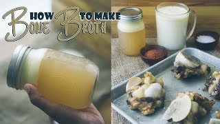 How to Make Bone Broth  Keto Bone Broth Recipe [upl. by Aerdnak]