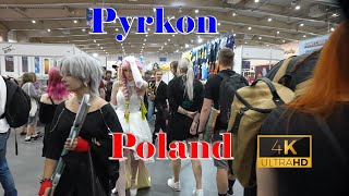 Pyrkon 2024 4K footage  Poznan Comic Con Poland [upl. by Earb]