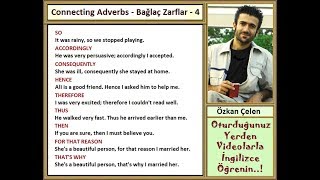 9 Connecting Adverbs  Baglaç Zarflar4 [upl. by Kluge]