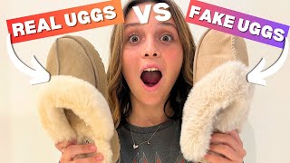 REAL UGGs VS FAKE UGGs  Which one is better [upl. by Alissa]