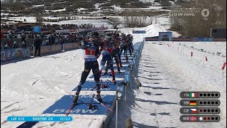 BMW IBU World Cup Relay Men  Soldier Hollow Utah  08032024 [upl. by Aihsram]