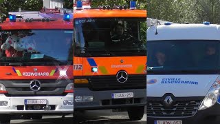 OPENDEURDAG BRANDWEER WAASMUNSTER [upl. by Awjan698]