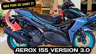 YAMAHA AEROX 155 2024 VERSION 20  MAGANDA PANG REGALO [upl. by Ltihcox]