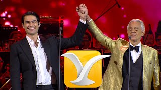 Andrea Bocelli  Matteo Bocelli  Perfect  Festival de Viña del Mar 2024  Full HD 1080p [upl. by Latnahc]