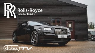 RollsRoyce Wraith Retrim by dclass automotive [upl. by Joshi]