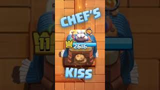 LET HIM COOK RoyalChef clashroyale [upl. by Miguelita]