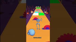 Funny Skeleton 3D Making Running Game 😍rmigamerz gaming games oggyandjack funny shorts [upl. by Einamrej986]