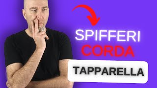 SPIFFERI CORDA TAPPARELLA cosa fare per eliminarli Adesso [upl. by Teemus]