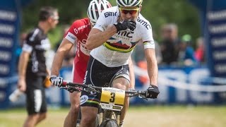 XCO Elite Men  2015 UCI MTB World Cup presented by Shimano Albstadt GER  Action Clip [upl. by Ru]