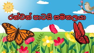 Ranwan Patai Samanalaya  රන්වන් පාටයි සමනලයා  Sinhala Kids Songs [upl. by Eliam]