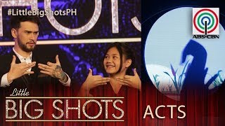 Little Big Shots Philippines Princess  13yearold Hand Shadow Performer [upl. by Lydon]