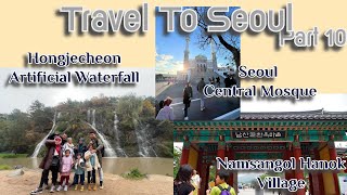 Travel to Seoul Autumn season 2023 Part 10 [upl. by Etteuqram]