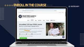 World TESOL Academy  How to enroll [upl. by Alcott]