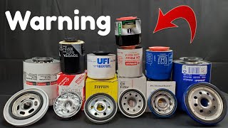 I cant believe what is inside Mobil1 oil filters vs Ferrari OEM filters [upl. by Zamir]