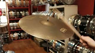 Used Meinl 22quot Byzance Vintage Sand CrashRide 2292g [upl. by Llerrot]