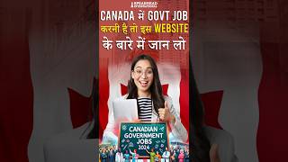 Govt jobs in Canada  Parttime govt jobs  Student jobs in Canada  Work while studying in Canada [upl. by Neibart660]