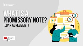 Promissory Note Loan Agreement  EXPLAINED [upl. by Erlin]