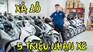 XẢ LỖ SH MODE SH 125 SH 160 VARIO 125 VISION AB SỐC 5 TRIỆU XE MÁY KHẢI OANH [upl. by Yhcir]