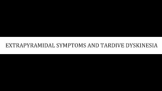 STAHLS  CH 5  PART 5  EXTRAPYRAMIDAL SYMPTOMS AND TARDIVE DYSKINESIA psychiatrypharmacology [upl. by Ateval]