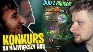 NAJWIĘKSZY W POLSCE NOS  KONKURS RYJÓW LIGA i DUO Z BRUSEM [upl. by Dao732]