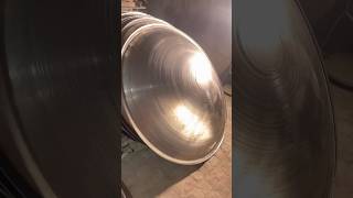 Making stainless steel dish unitedstate usa shortfeed shortvideos [upl. by Ettenad776]