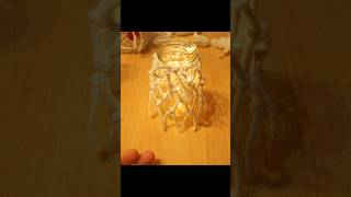 Makramee Gläschen 🕯 Makramee mini Windlicht 🕯 Macrame jar cover 🕯 Candle lantern to Go [upl. by Zabrina]