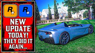 Rockstar Did it AGAIN The NEW GTA Online UPDATE Today GTA5 New Update [upl. by Reace]