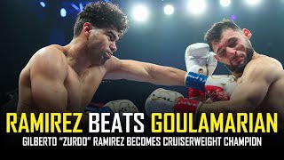 GILBERTO quotZURDOquot RAMIREZ SCHOOLS ARSEN GOULAMARIAN  POST FIGHT REACTION NO FOOTAGE [upl. by Ardys]