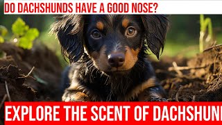 Unlock the Secret World of a Dachshunds SuperSensitive Nose [upl. by Ahseenal]