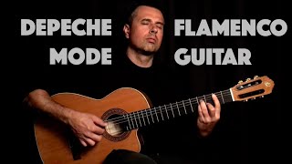 DEPECHE MODE quotEnjoy the Silencequot Ben Woods  Ortega BWSM2 Flamenco guitar [upl. by Arlo840]