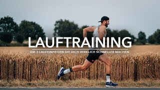 DIE 3 LAUFEINHEITEN DIE DICH WIRKLICH SCHNELLER MACHEN TOP 3 LAUF TRAINING TIPPS [upl. by Salman780]