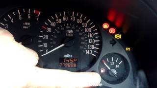 Vauxhall and Opel Corsa quotCquot Service Light Reset [upl. by Dukie]