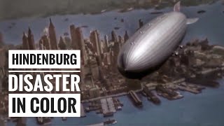 Hindenburg Disaster In Color [upl. by Xenophon]