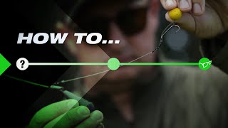 How To Tie Danny Fairbrass Spinner D Rig For Wafters  Korda Carp Fishing [upl. by Medardas298]