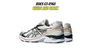 ASICS GT2160 Silver and Black [upl. by Aikim]