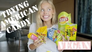 Trying American Candy VEGAN  Cornelia [upl. by Nonarb]