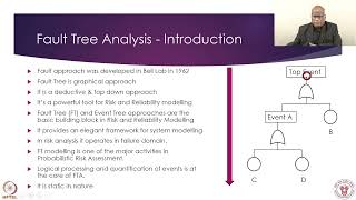 Week 4  Lecture 18  Fault Tree Analysis [upl. by Philis781]