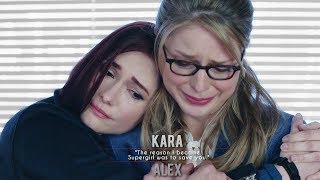 Kara amp Alex • quotThe reason I became Supergirl was to save youquot [upl. by Jeralee]