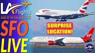 LIVE SFO  LIVE San Francisco International Airport [upl. by Nelie339]