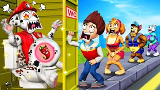 PAW Patrol The Movie 69 ► OMG Marshall Pregnant Chili monster in Toilet Ryder Fight Mayors Plot [upl. by Arvad]