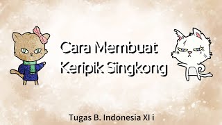 Cara Membuat Keripik dari Singkong [upl. by Mir]