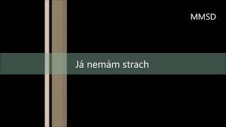 Hana Zagorová  Já nemám strach  text [upl. by Mitchell]