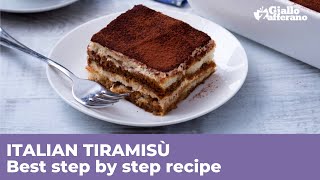 HOW TO MAKE TIRAMISÙ  The ORIGINAL Italian recipe [upl. by Lisa]