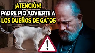 ASUSTADOR lo que el PADRE PÍO predijo para quien TIENE GATO en NOVIEMBRE [upl. by Kellyann]